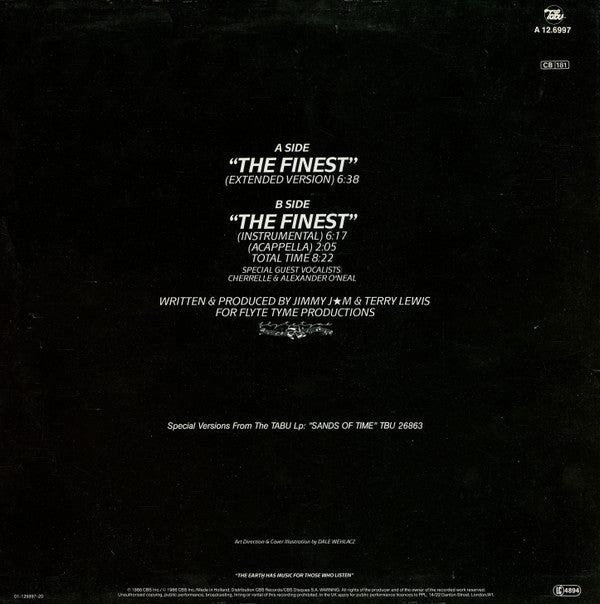 The S.O.S. Band : The Finest (Extended Version) (12", Maxi)