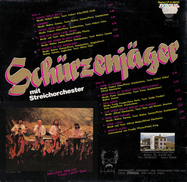 Schürzenjäger : Ischia - Isola Bella (LP, Album)