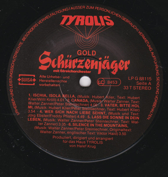 Schürzenjäger : Ischia - Isola Bella (LP, Album)