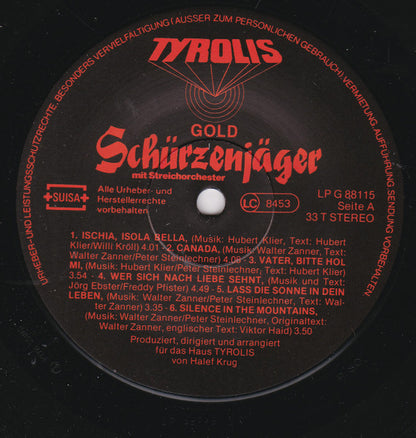 Schürzenjäger : Ischia - Isola Bella (LP, Album)