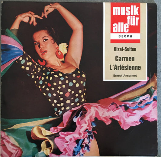 L'Orchestre De La Suisse Romande : Bizet-Suiten Carmen L'Arlésienne (LP)