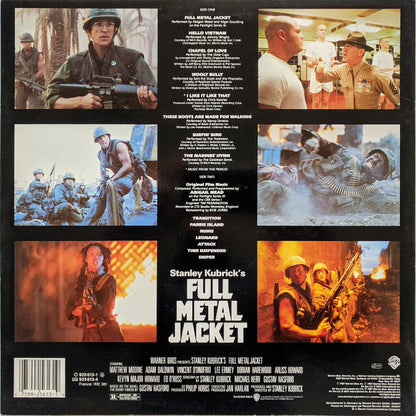 Various : Stanley Kubrick's Full Metal Jacket (Original Motion Picture Soundtrack) (LP, Comp)