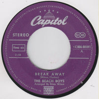 The Beach Boys : Break Away / Celebrate The News (7", Single)