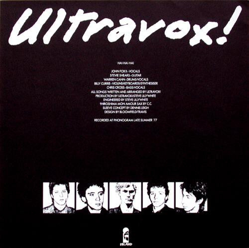 Ultravox!* : Ha!-Ha!-Ha! (LP, Album, Ora)
