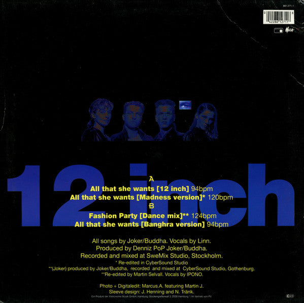 Ace Of Base : All That She Wants (12", Single)