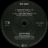 Ace Of Base : All That She Wants (12", Single)