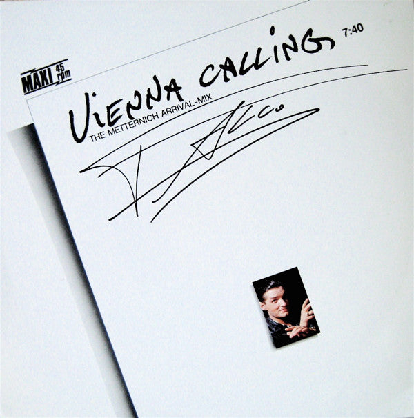 Falco : Vienna Calling (The Metternich Arrival-Mix) (12", Maxi)