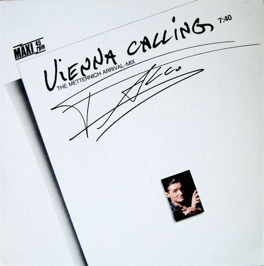 Falco : Vienna Calling (The Metternich Arrival-Mix) (12", Maxi)