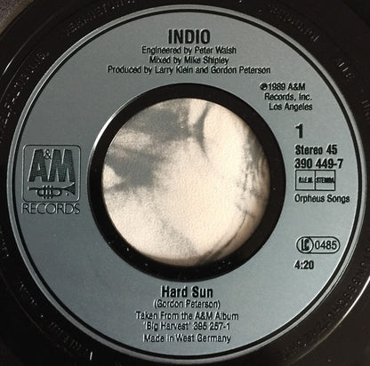 Indio (5) : Hard Sun (7", Single)