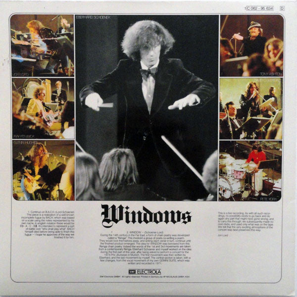 Jon Lord : Windows (LP, Album, Gat)