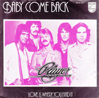 Player (4) : Baby Come Back (7", Single)