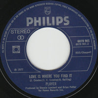 Player (4) : Baby Come Back (7", Single)