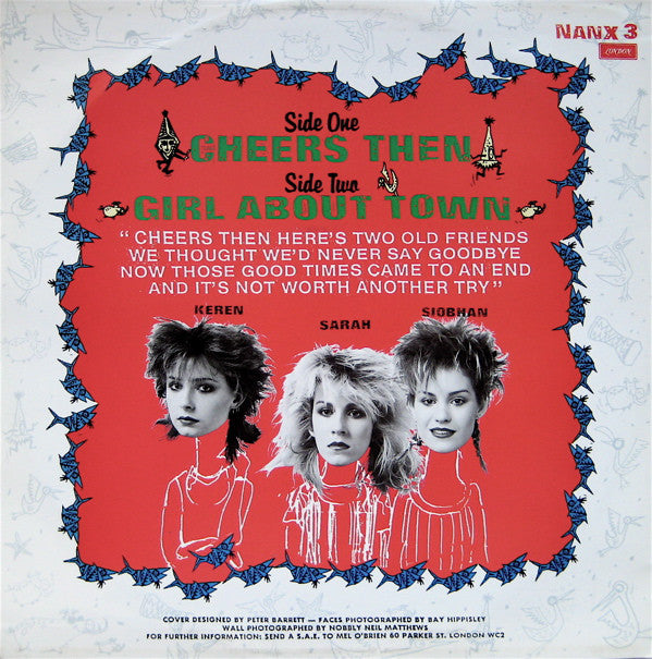 Bananarama : Cheers Then (12", Single)