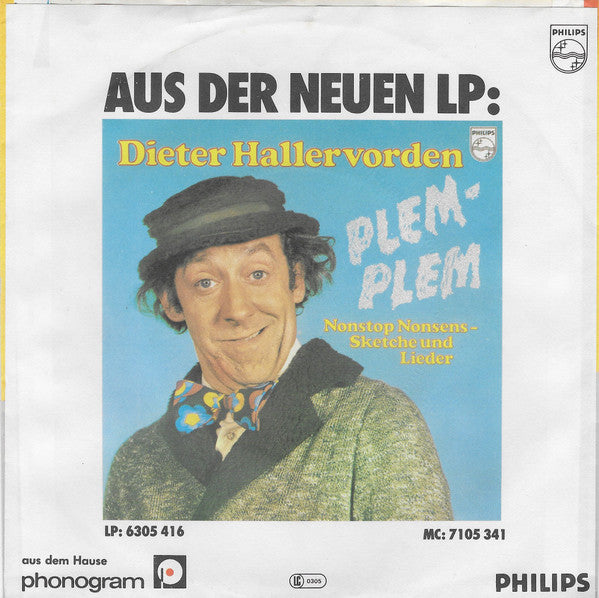 Dieter Hallervorden : Ich Bin Der Asphaltcowboy Aus Dortmund-Aplerbeck (7", Single)
