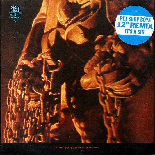 Pet Shop Boys : It's A Sin (Remix) (12", Maxi)