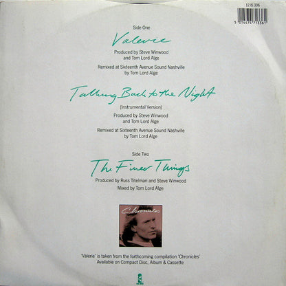 Steve Winwood : Valerie (12", Single)