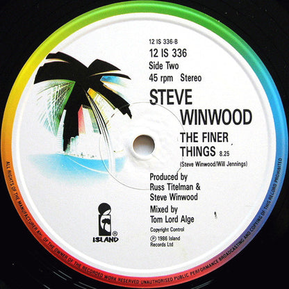 Steve Winwood : Valerie (12", Single)