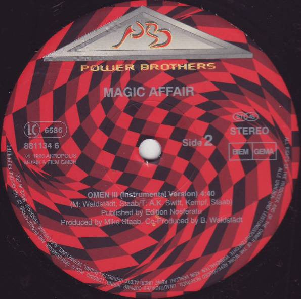 Magic Affair : Omen III (12")