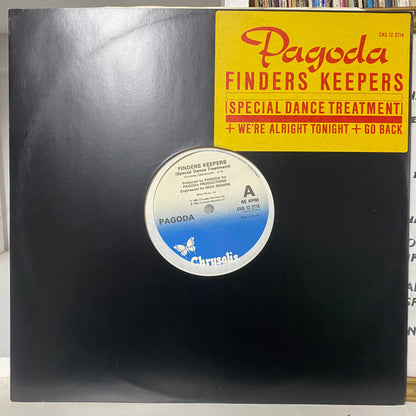Pagoda (3) : Finders Keepers (12", Single)