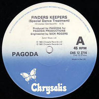 Pagoda (3) : Finders Keepers (12", Single)