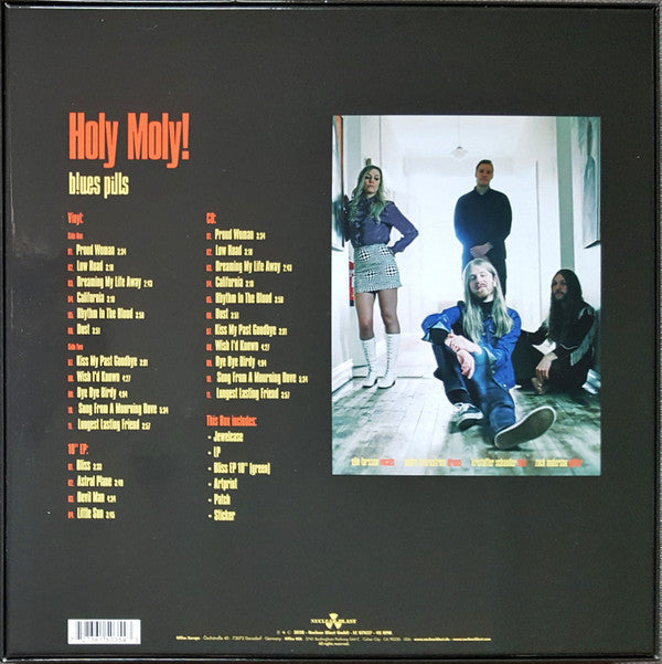 Blues Pills : Holy Moly! (Box, Ltd + LP, Album, Gol + 10", EP, Gre + CD, Alb)