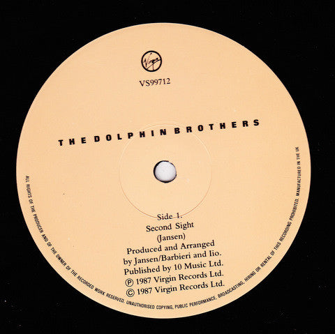 The Dolphin Brothers : Second Sight (12", Single)