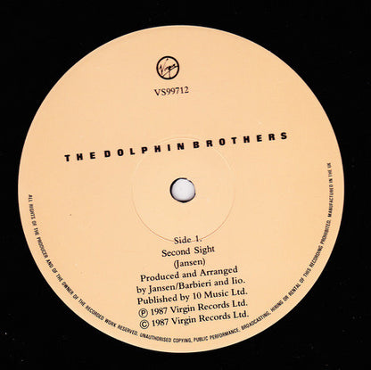 The Dolphin Brothers : Second Sight (12", Single)