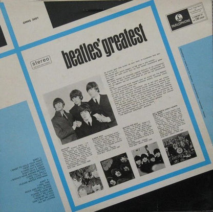 The Beatles : Beatles' Greatest (LP, Comp, RE, Gol)