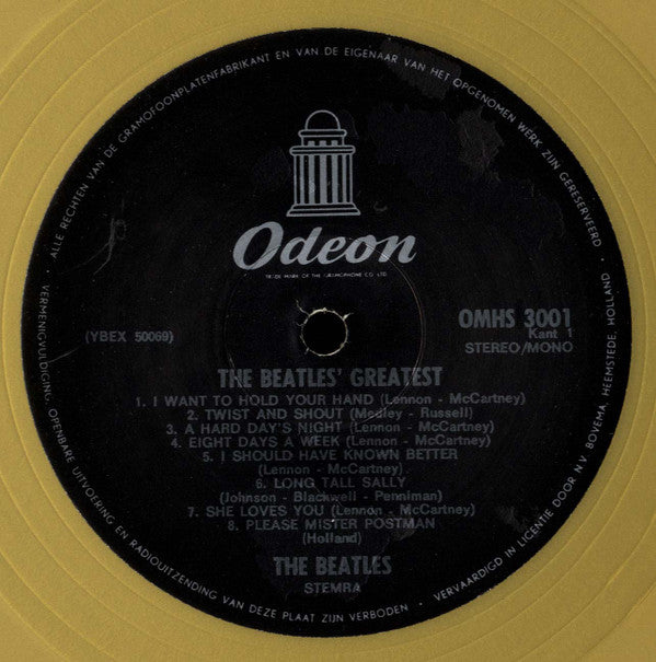The Beatles : Beatles' Greatest (LP, Comp, RE, Gol)