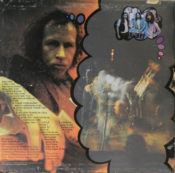 The Mothers Of Invention* : Burnt Weeny Sandwich (LP, Album, Gat)