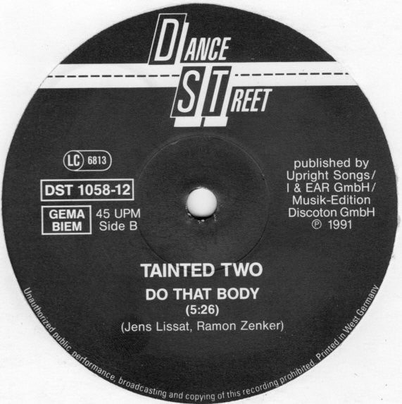 Tainted Two : 3 Steps 2 Heaven (12")