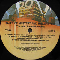 The Alan Parsons Project : Tales Of Mystery And Imagination (LP, Album, RE)