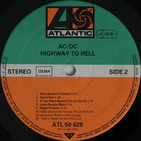AC/DC : Highway To Hell (LP, Album, Wit)
