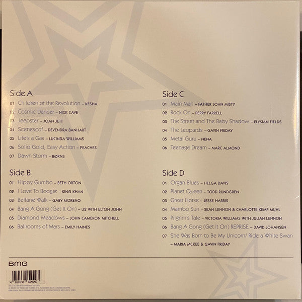 Various : AngelHeaded Hipster: The Songs Of Marc Bolan & T. Rex (2xLP, Album, S/Edition, Whi)
