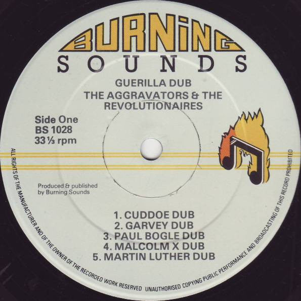 The Aggravators* & The Revolutionaries : Guerilla Dub (LP, Album)
