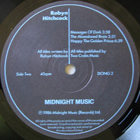 Robyn Hitchcock : Eaten By Her Own Dinner (12")