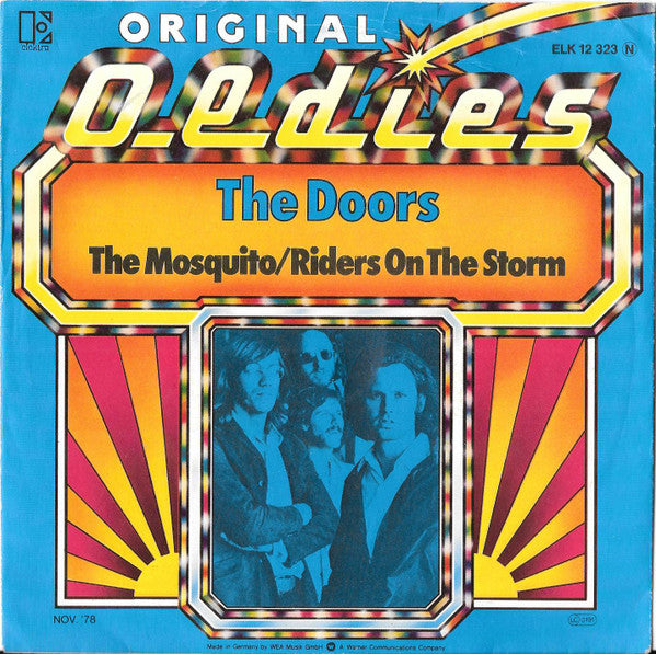 The Doors : The Mosquito / Riders On The Storm (7", Single, Mono, RP)
