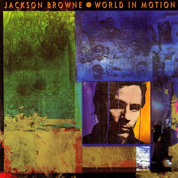 Jackson Browne : World In Motion (LP, Album)