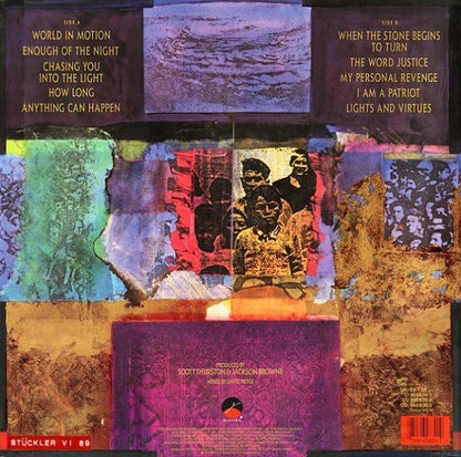 Jackson Browne : World In Motion (LP, Album)