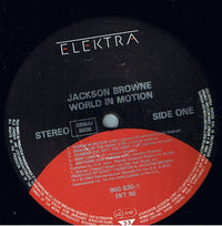 Jackson Browne : World In Motion (LP, Album)