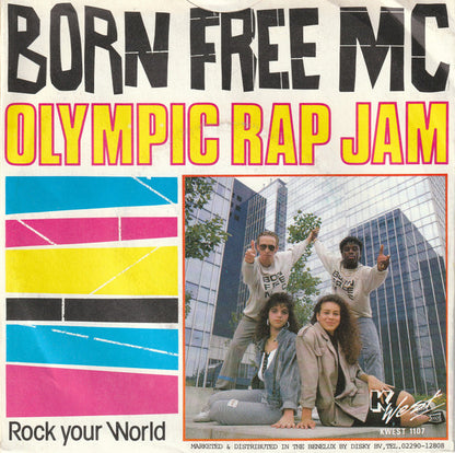 Born Free MC : Olympic Rap Jam (7")