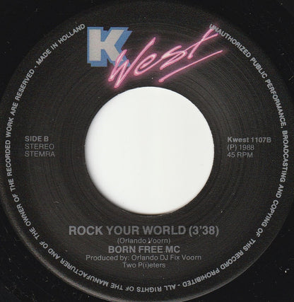 Born Free MC : Olympic Rap Jam (7")