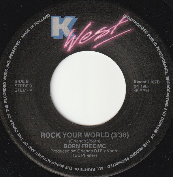 Born Free MC : Olympic Rap Jam (7")