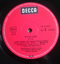 UFO (5) : Live (LP, Album, RE)