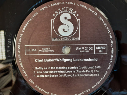 Chet Baker / Wolfgang Lackerschmid : Ballads For Two (LP, Album)