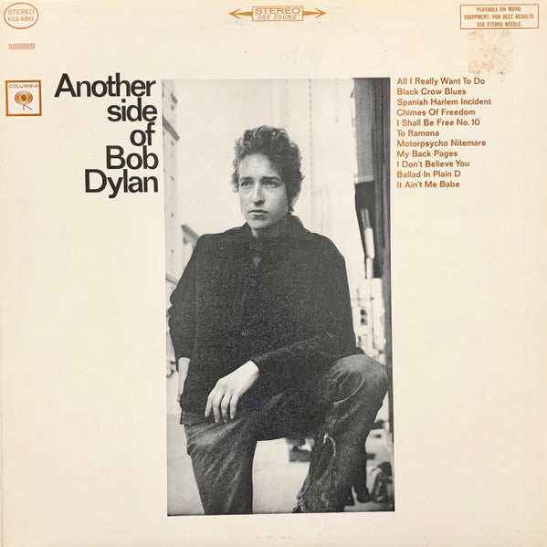 Bob Dylan : Another Side Of Bob Dylan (LP, Album, RE)