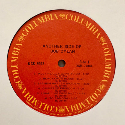 Bob Dylan : Another Side Of Bob Dylan (LP, Album, RE)