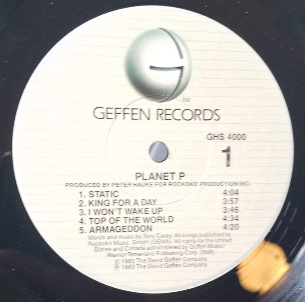 Planet P Project : Planet P (LP, Album, All)