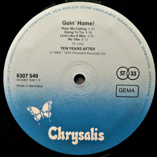 Ten Years After : Goin' Home! (LP, Comp, RE)