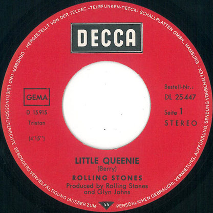 Stones* : Little Queenie (7")
